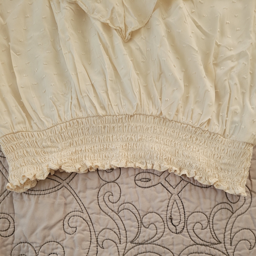 White Fable Ruffled Top - Picture 4 of 11